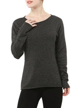 Load image into Gallery viewer, Cashmere Sweater Women&#39;s O-neck Wool Pullover Long Sleeve Slim Knitted Solid Color tops Ladies Bottoming Sweater