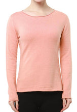 Load image into Gallery viewer, Cashmere Sweater Women&#39;s O-neck Wool Pullover Long Sleeve Slim Knitted Solid Color tops Ladies Bottoming Sweater