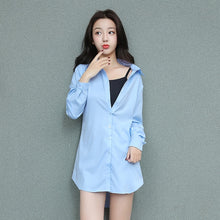 Load image into Gallery viewer, Formal Outwear Women Blazers And Jackets Spring Autumn Single Button Blazer elegant Ladies Blazer Office work wear Female jacket